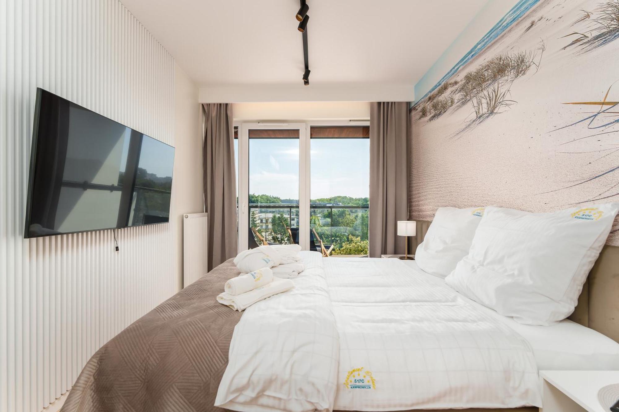 Apartament Delux Kasprowicza 20C Prywatny Parking Basen Sauna Oraz Silownia W Cenie Kołobrzeg Kültér fotó